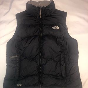 North face puffer vest